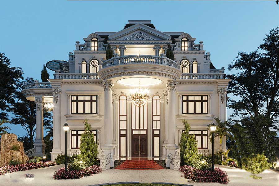 Top 30+ mẫu nhà biệt thự đẹp đẳng cấp sang trọng 2024